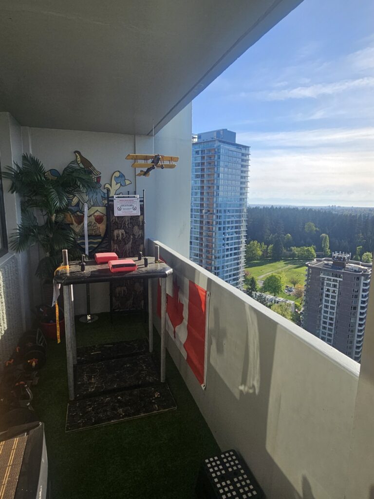 Clayton patio in Vancouver BC